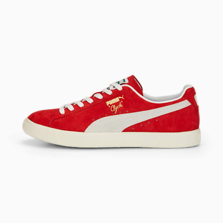 Sneakersy Clyde OG, For All Time Red-PUMA White-Pristine, small