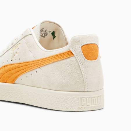 Puma clyde orange discount