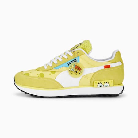 Sneakers PUMA x SPONGEBOB Future Rider, Lucent Yellow-PUMA White, small