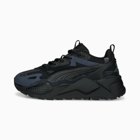 Sneakersy RS-X Effect PRM dla młodzieży, PUMA Black-Strong Gray, small