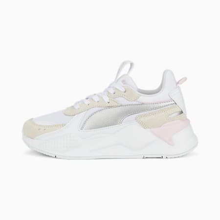 RS-X Metallic Sneakers Youth, PUMA White-PUMA Silver-Pristine, small-AUS