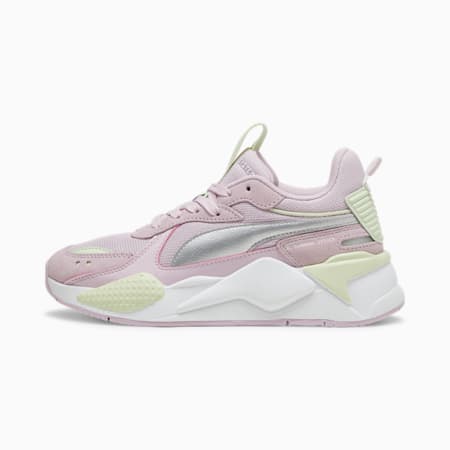 Młodzieżowe sneakersy RS-X Metallic, Grape Mist-PUMA Silver, small