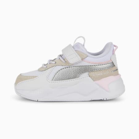 RS-X Metallic Alternative Closure+ Sneakers Baby, PUMA White-PUMA Silver-Pristine, small-AUS