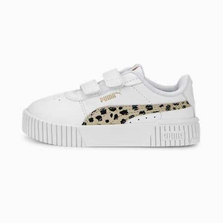 Carina 2.0 Animal Sneakers Baby, PUMA White-Granola-PUMA Black-PUMA Gold, small-NZL