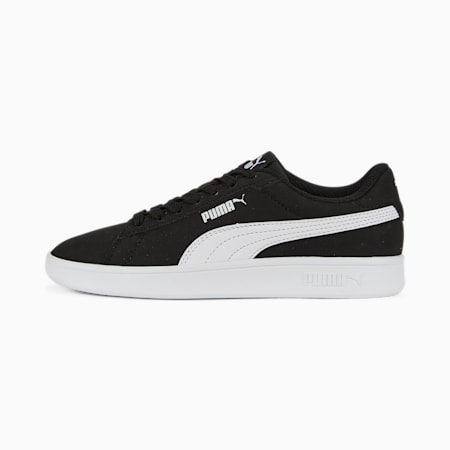 Sneakers Smash 3.0 Buck Enfant et Adolescent, PUMA Black-PUMA White, small