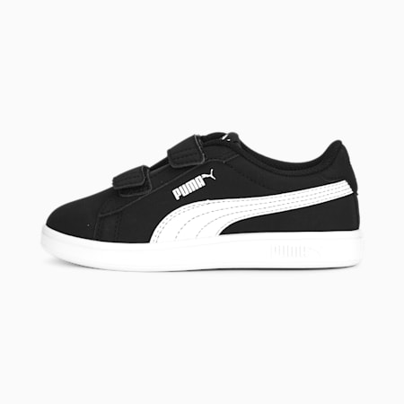 Smash 3.0 Buck sneakers voor kinderen, PUMA Black-PUMA White, small