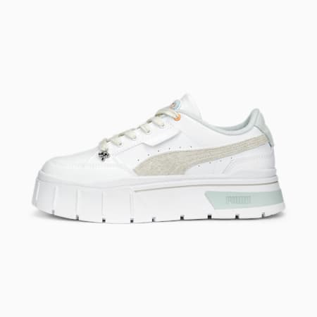 Mayze Stack IWD Women's Sneakers, PUMA White-Ice Flow, small-AUS