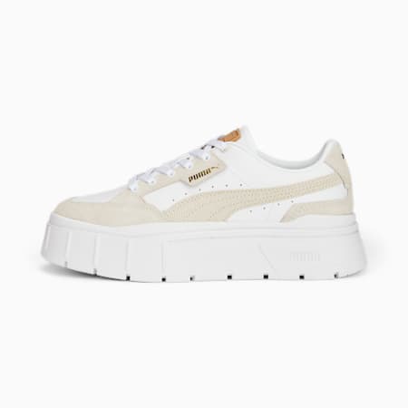 Mayze Stack Cord Women's Sneakers, PUMA White-Pristine, small-AUS