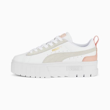 Mayze Gentle Sneakers Women, PUMA White-Rose Dust, small-DFA