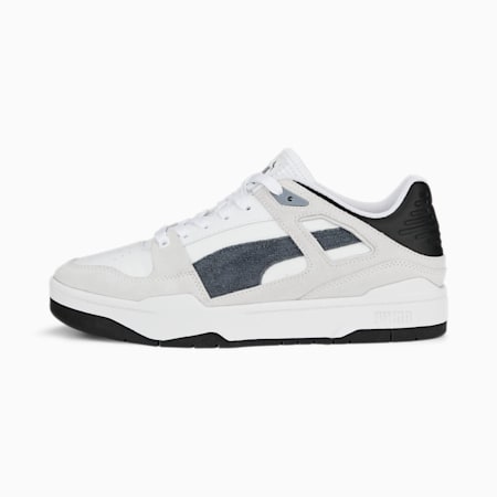 Sneakers Slipstream Heritage, PUMA White-Gray Tile-PUMA Black, small