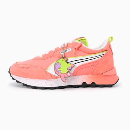 PUMA x SPONGEBOB Rider FV Sneakers Youth, Carnation Pink-PUMA White, small-SEA