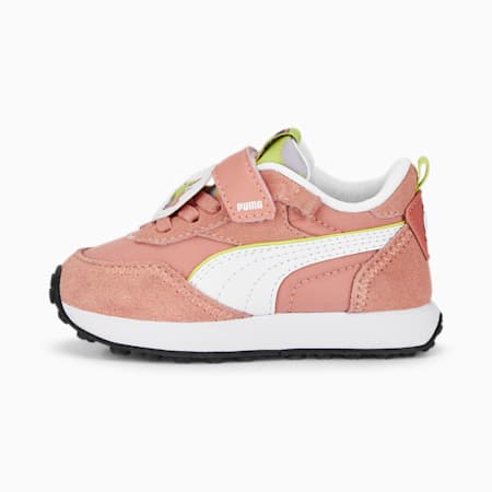 PUMA x SPONGEBOB Rider FV Sneakers Babies, Carnation Pink-PUMA White, small-PHL