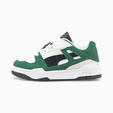 Slipstream Archive Remastered Alternative Closure Sneakers Kids, PUMA White-Vine-PUMA Black, small