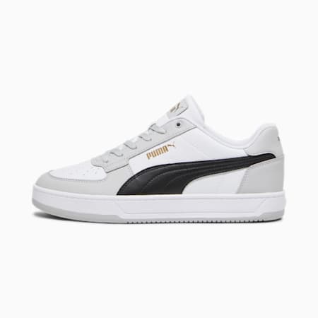 Caven 2.0 Sneakers | PUMA White-PUMA Black-Ash Gray-Gold | PUMA SHOP ...