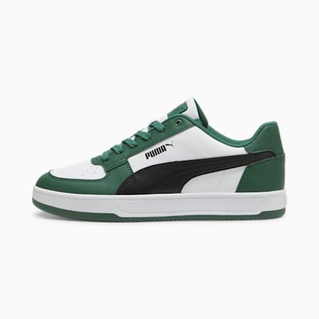 Puma white and green shoes clearance