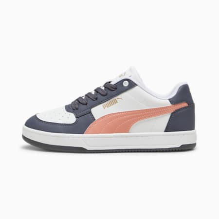 White and gold puma shoes and purse online