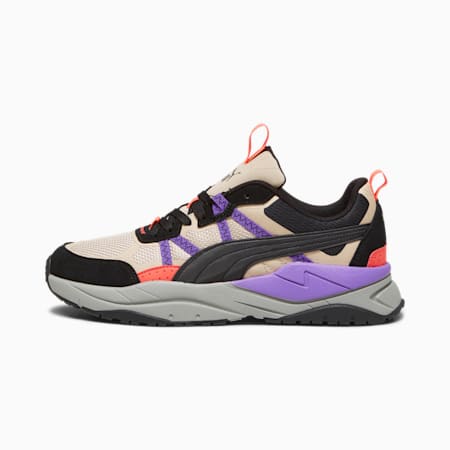 Sneakersy X-Ray Tour, Granola-PUMA Black-Purple Glimmer, small