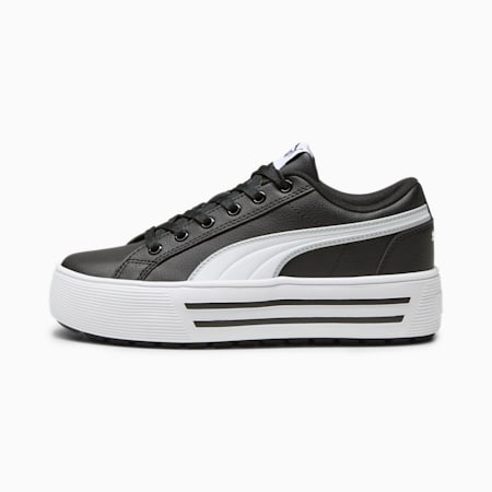 Kaia 2.0 Sneakers Damen, PUMA Black-PUMA White-Ash Gray, small