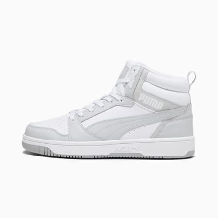 Sneaker Rebound, PUMA White-Ash Gray, small