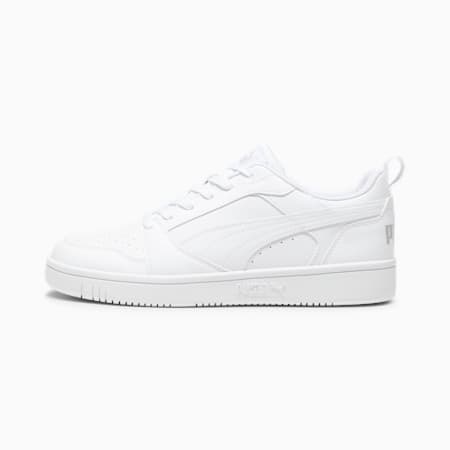 Sneaker basse Rebound V6, PUMA White-Cool Light Gray, small