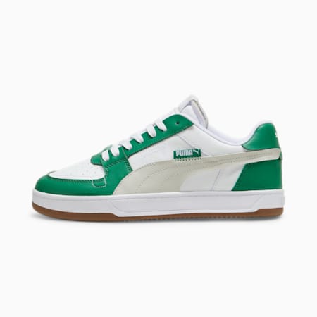 Caven 2.0 VTG Unisex Sneakers, PUMA White-Archive Green-Sedate Gray, small-AUS
