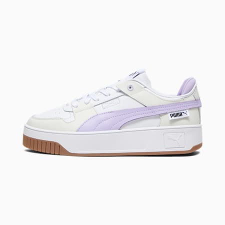 Carina Street VTG Women's Sneakers, PUMA White-Vivid Violet-Vapor Gray, small-AUS