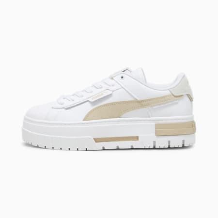 Mayze Crashed sneakers voor dames, PUMA White-Granola, small
