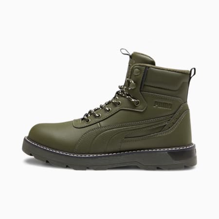 Bottines Desierto v3, Dark Olive-Dark Olive, small