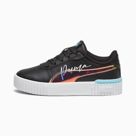 Carina 2.0 Crystal Wing Kids' Sneakers, PUMA Black-Team Aqua-PUMA White, small-PHL