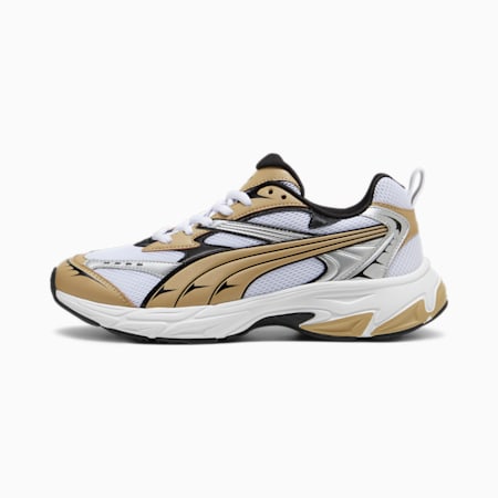 Sneaker PUMA Morphic, PUMA White-Prairie Tan-PUMA Silver, small