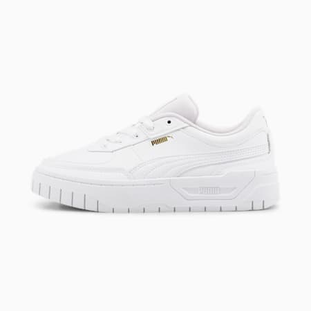 Cali Dream Women's Leather Sneakers, PUMA White, small-AUS