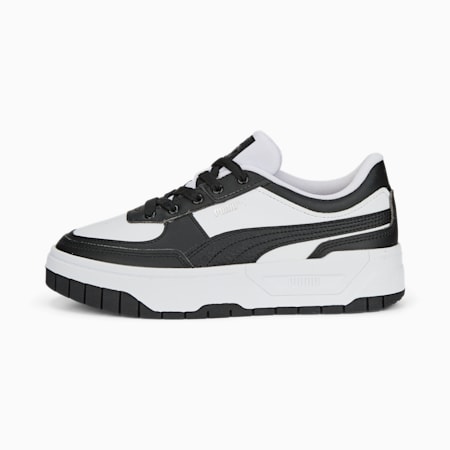 Cali Dream Women's Leather Sneakers, PUMA Black-PUMA White, small-AUS