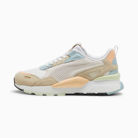 RS 3.0 Future Vintage Sneaker, PUMA White-Sugared Almond, small