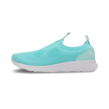 Dynamite Slip-On Women's Sneakers, Eggshell Blue-PUMA White, small-IND