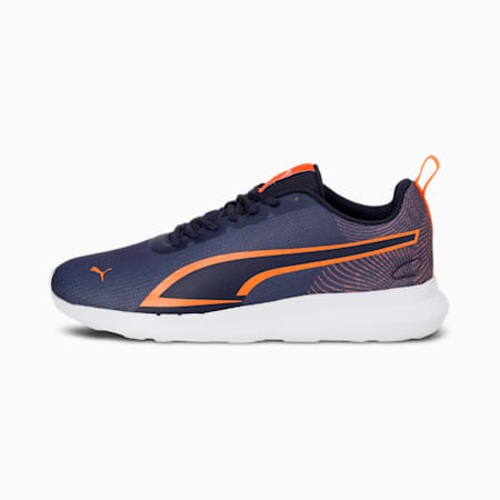 Puma Fire V2 Men's Shoes, Peacoat-Vibrant Orange, small-SEA
