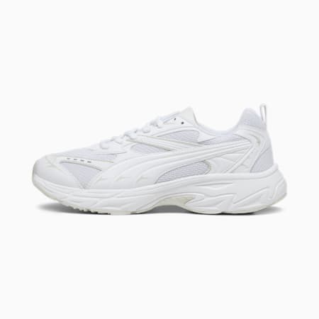 PUMA Morphic Base Unisex Sneakers, PUMA White-Sedate Gray, small-NZL