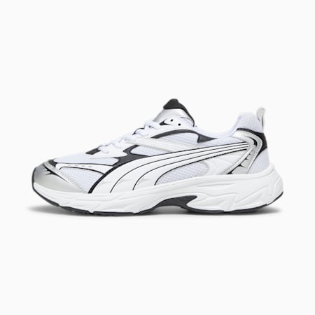 PUMA Morphic Base Sneakers, Feather Gray-PUMA Black, small