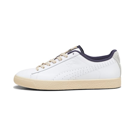 Clyde Service Line Unisex Sneakers, PUMA White, small-AUS