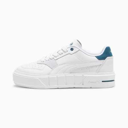 Cali Court Match Sneakers Women, PUMA White-Ocean Tropic, small