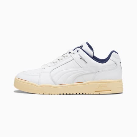 Slipstream Lo "The Never Worn" II Sneakers, PUMA White-New Navy-Light Straw, small