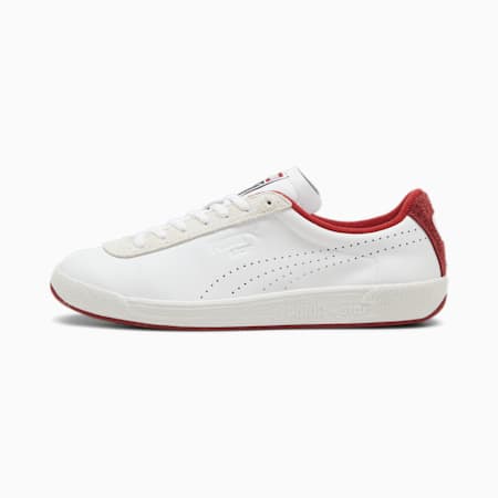 Star OG Sneakers, PUMA White-Alpine Snow-Intense Red, small
