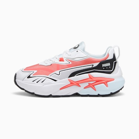 Spina NITRO Winter Rink Women's Sneakers, Electric Blush-PUMA White, small-AUS