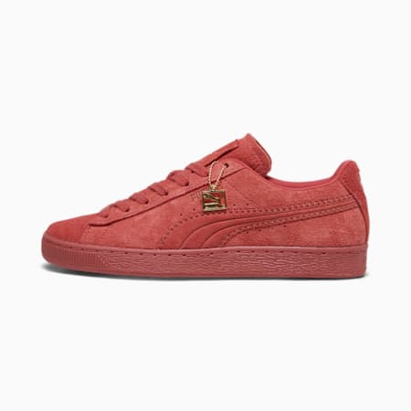 Suede Reclaim Suede Sneakers, Astro Red-Astro Red, small