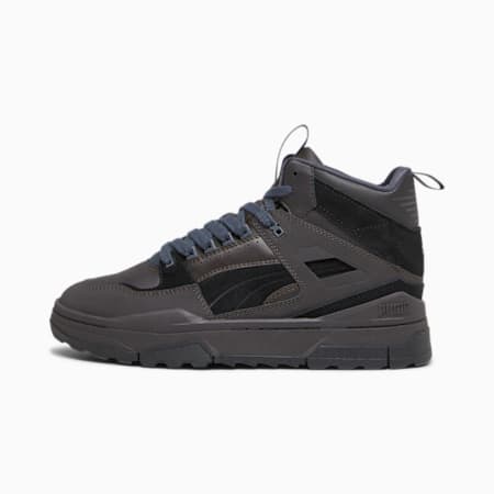 Slipstream Hi Xtreme Sneakers, Flat Dark Gray-PUMA Black-Strong Gray, small