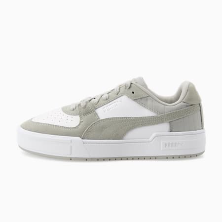 CA Pro Quilt Unisex Sneakers, PUMA White-Smokey Gray, small-AUS