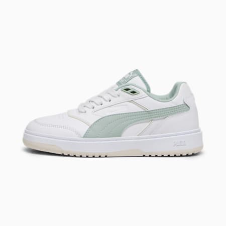 Sneakers PUMA Doublecourt, PUMA White-Green Fog, small