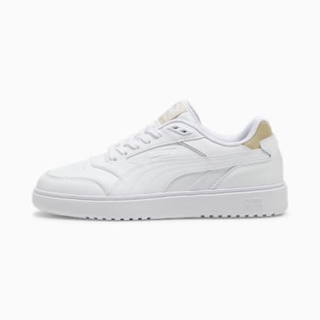 PUMA Doublecourt Sneakers Unisex, PUMA White-Putty, small