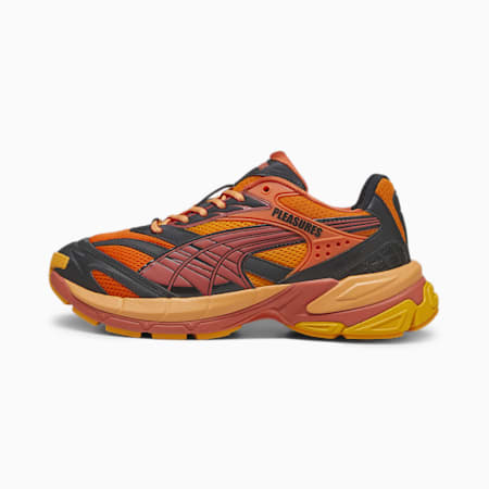 Sepatu Sneaker PUMA x PLEASURES Velophasis Layers, Cayenne Pepper-Astro Red, small-IDN