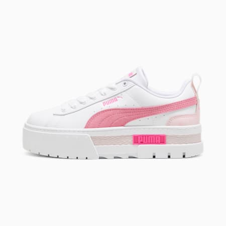 Sneakers Mayze OW Femme, PUMA White-Strawberry Burst-Ravish, small