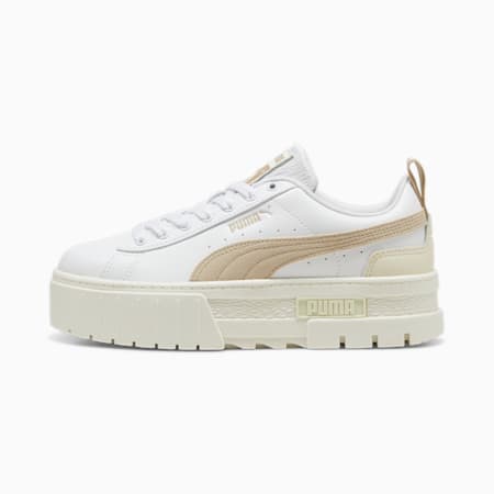 Mayze OW sneakers voor dames, PUMA White-Putty-Warm White, small
